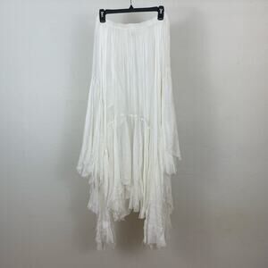FP One - Free People Clover Skirt - White - Size Large